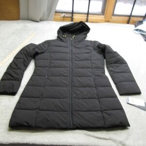 Lauren Ralph Lauren Jacket Women Medium Black Insulated Quilted Puffer $190 NWD